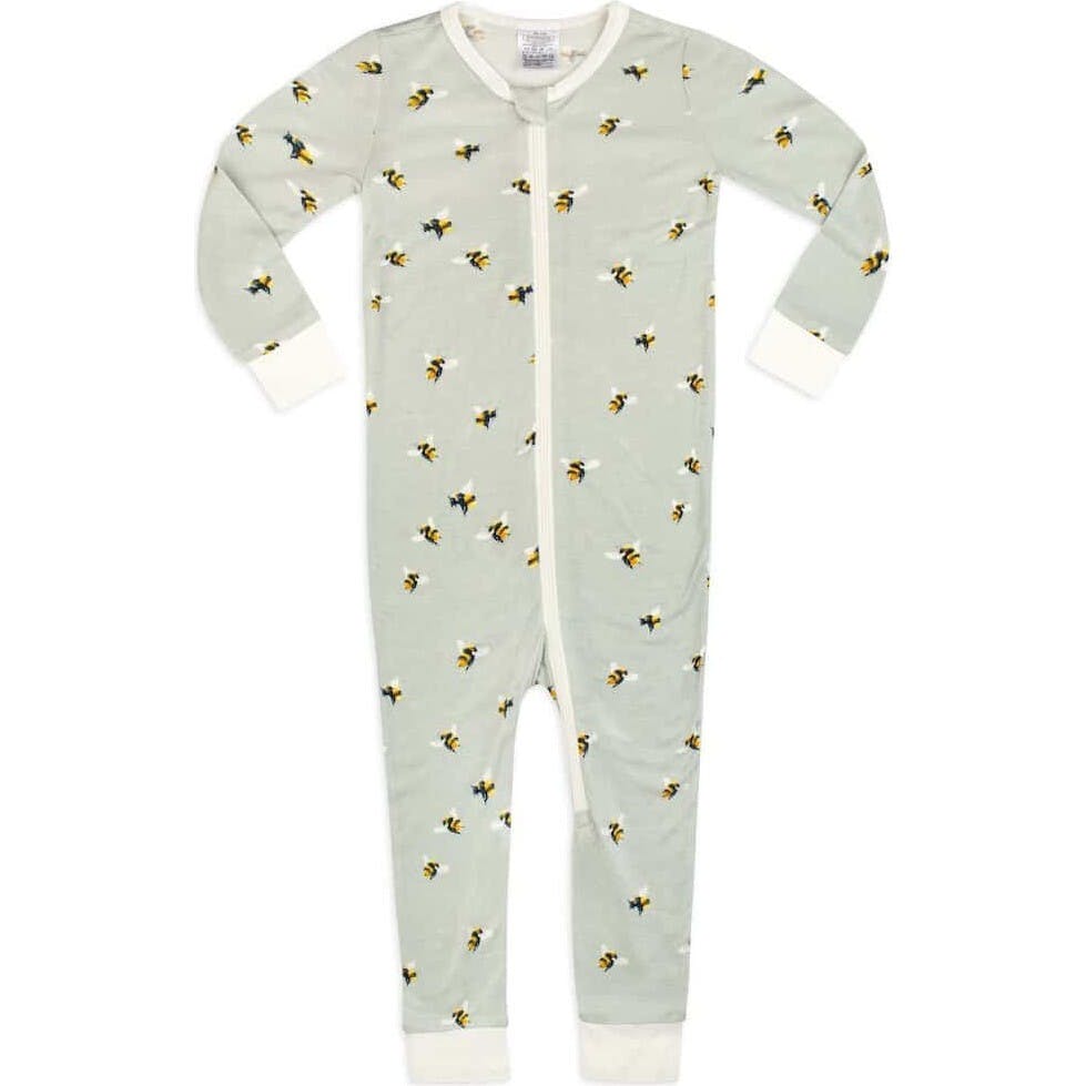 Bumblebee Bamboo Zipper Pajama