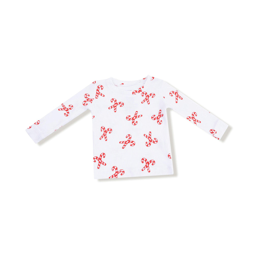 Candy Canes - Long Sleeve Loungewear Set