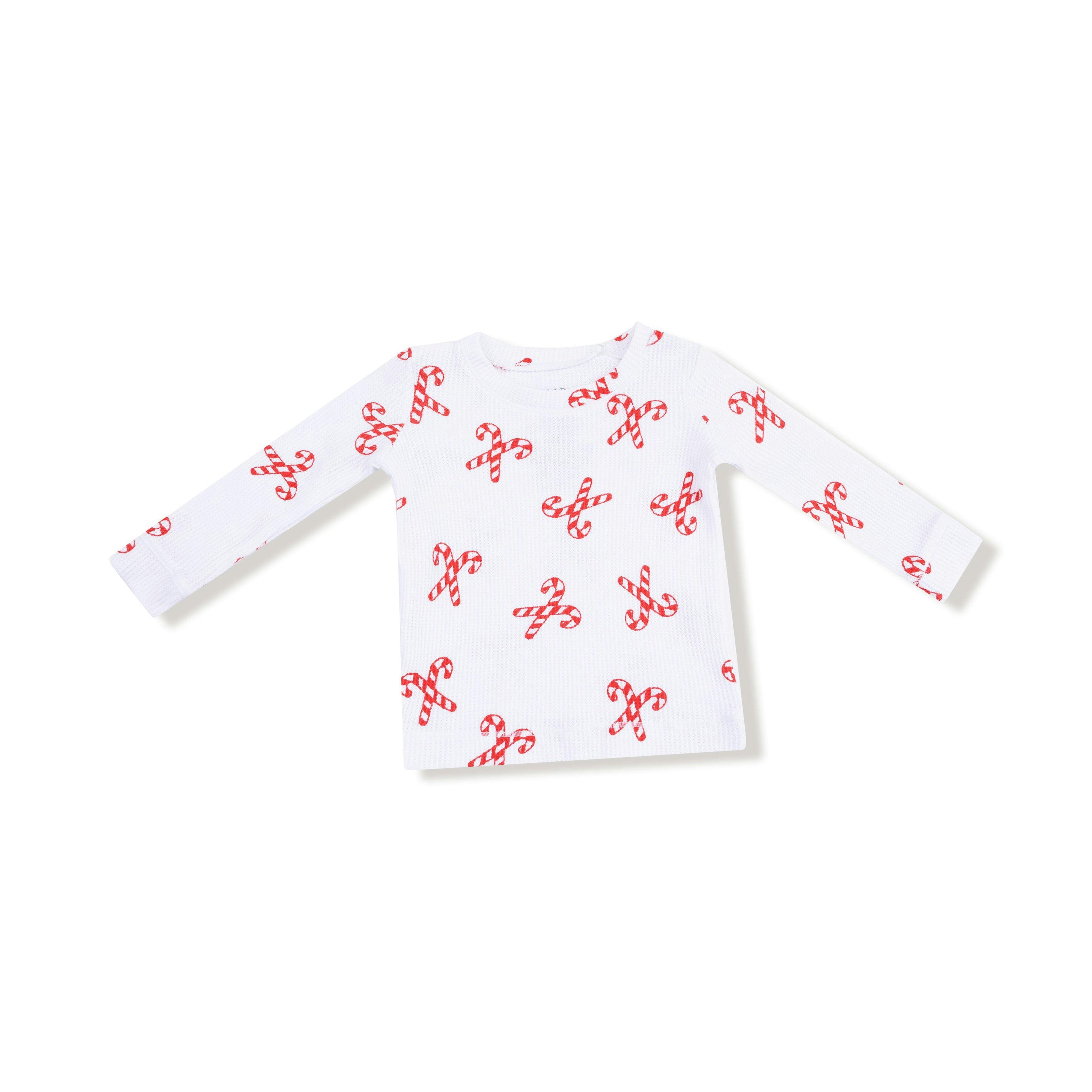 Candy Canes - Long Sleeve Loungewear Set