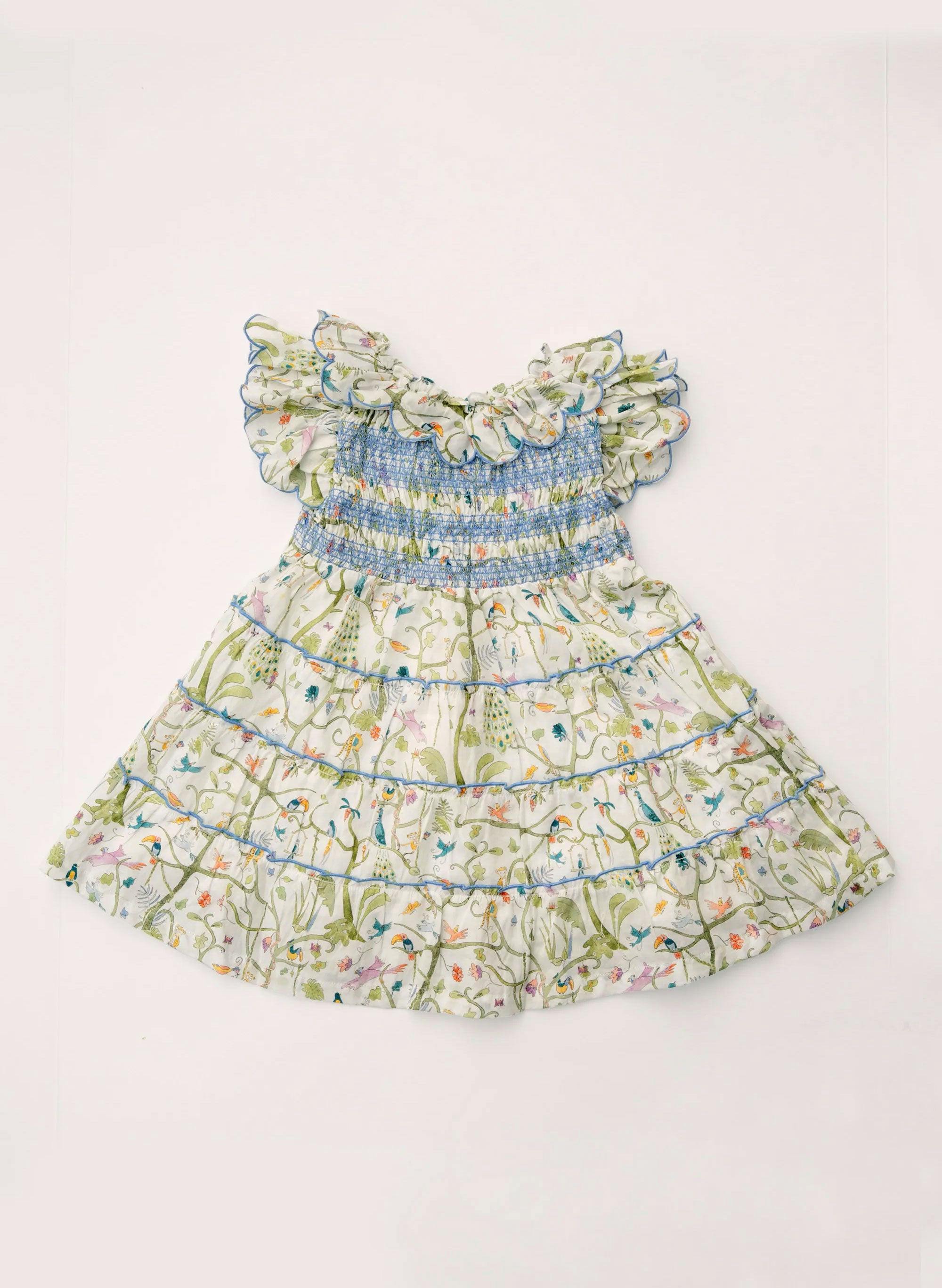 Mimi Dress - Tropical Garden