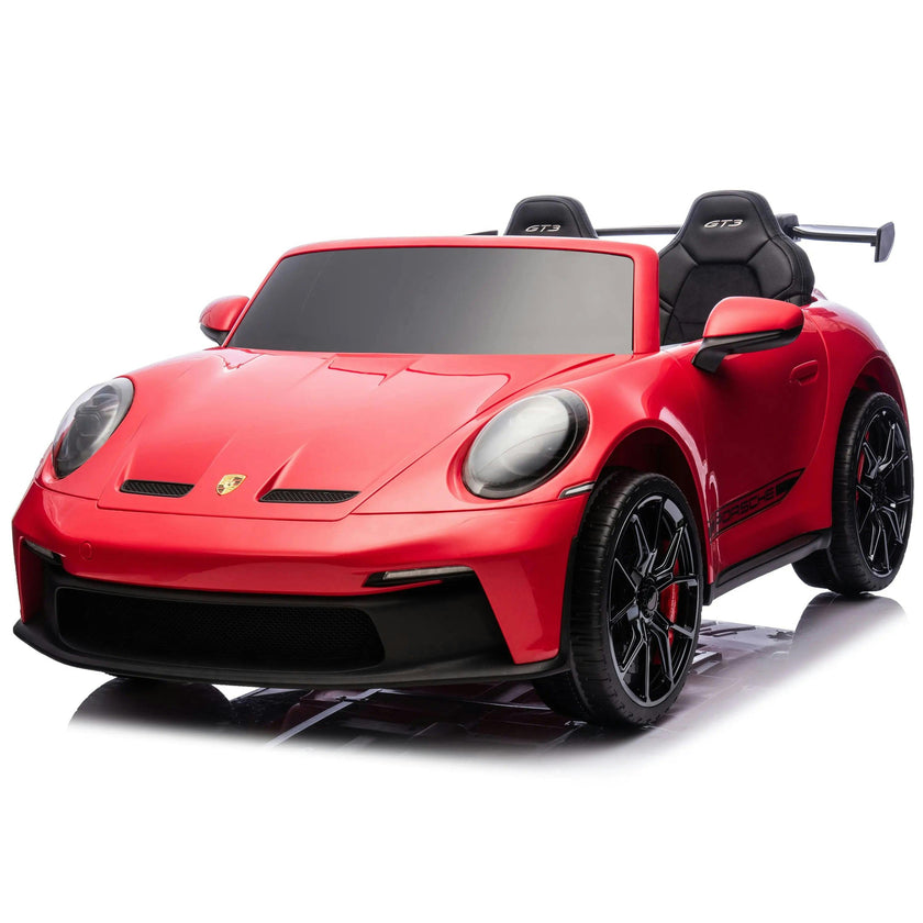 Porsche 911 GT3 24V Kids Ride-On Car | 2-Seater Electric Car with Parental Remote & Silent Motor