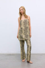 Nettle Woman Top Nettle Print