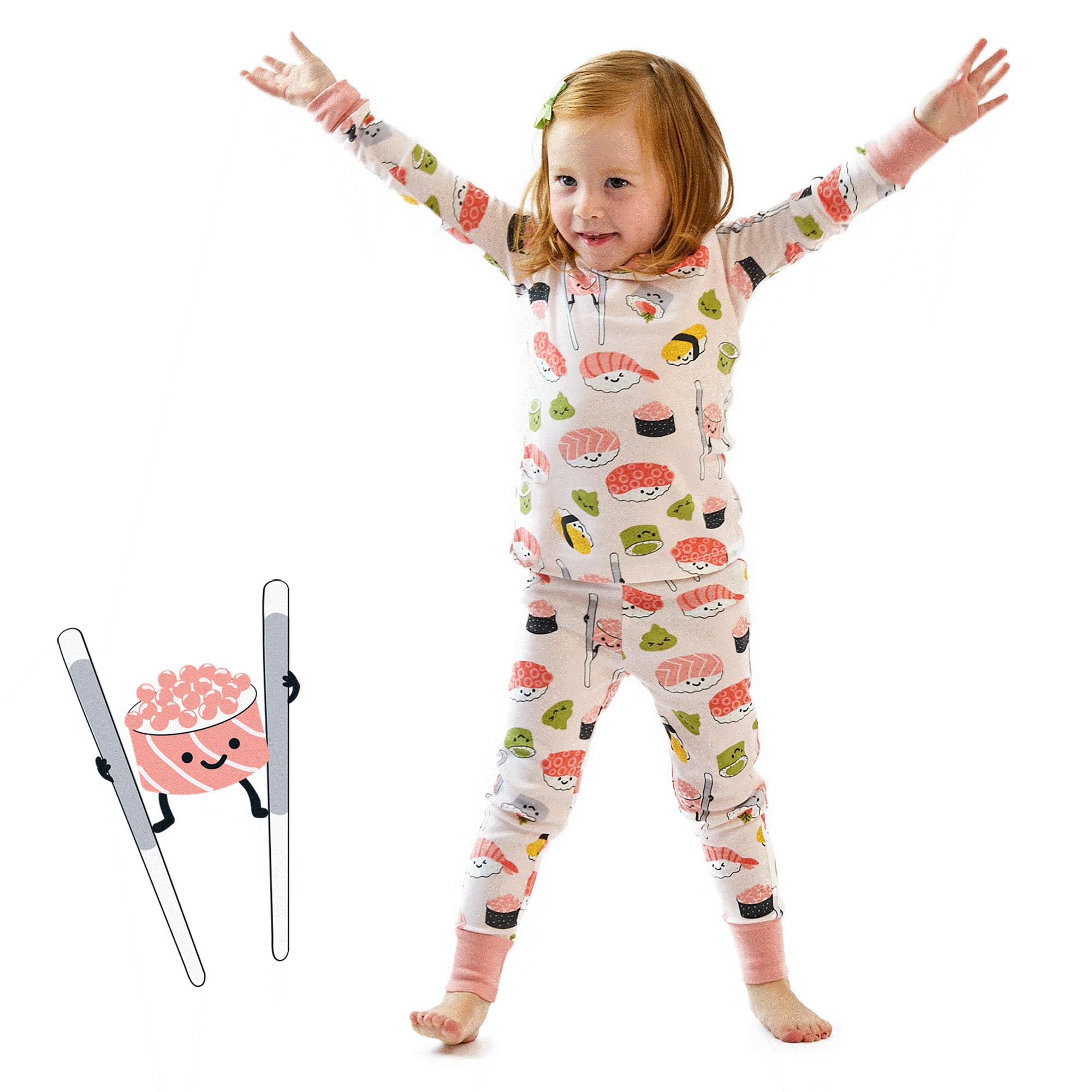ZEN 2-Piece Toddler Girls Pajamas