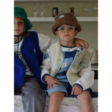 children's merino bucket hat - teddy brown