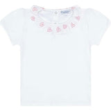 Pink Heart Print Tee