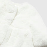 White Faux Fur Coat