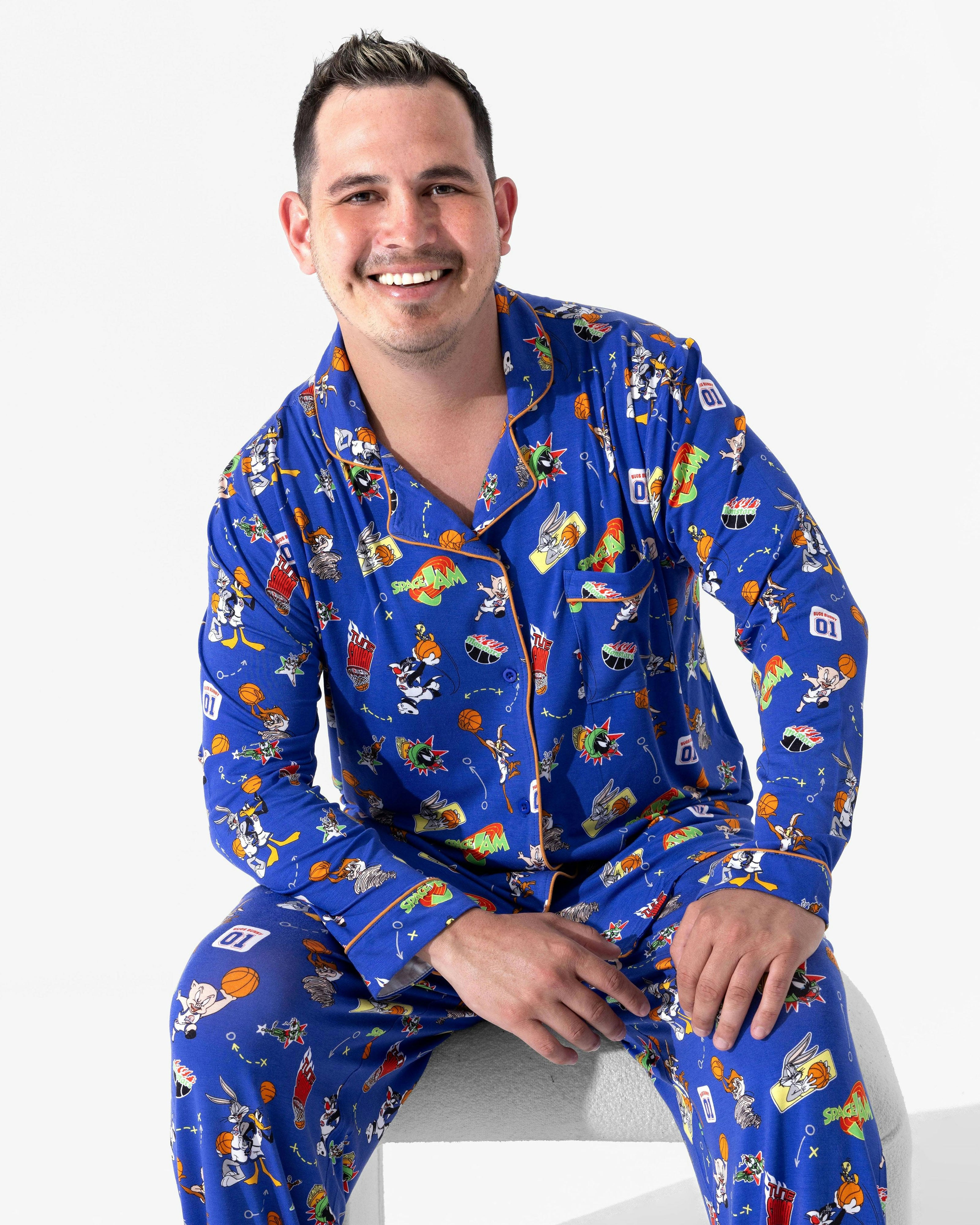 Space Jam Bamboo Men's Pajama Set