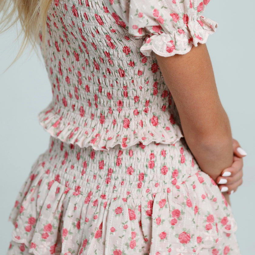 Eden Top in Petite Rose