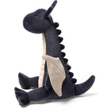 McHugs Midnight Dragon Myth 12" — Soft Weighted Cuddle Stuffed Animal
