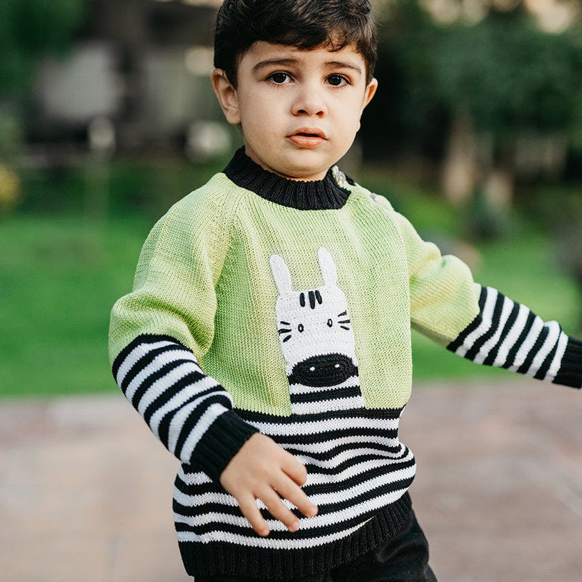 Zebra Sweater