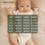 Loved Clay Organic Cotton Baby Bodysuit Long Sleeve