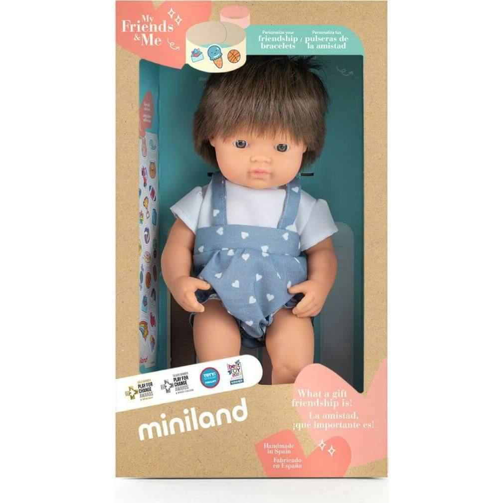 My Friends and Me Collection Baby Boy Doll with Brown Hair - 15