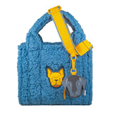 Sherpa Tote Bag – Cozy, Colorful & Convertible with Matching Coin Purse, Walter & Friends