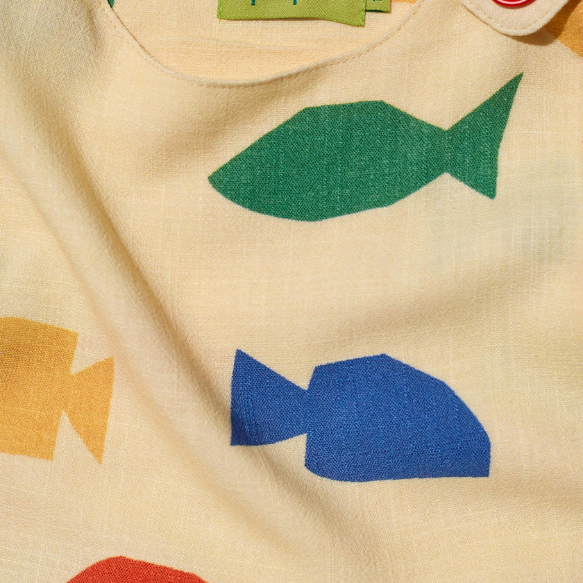 Bauhaus Fish Romper