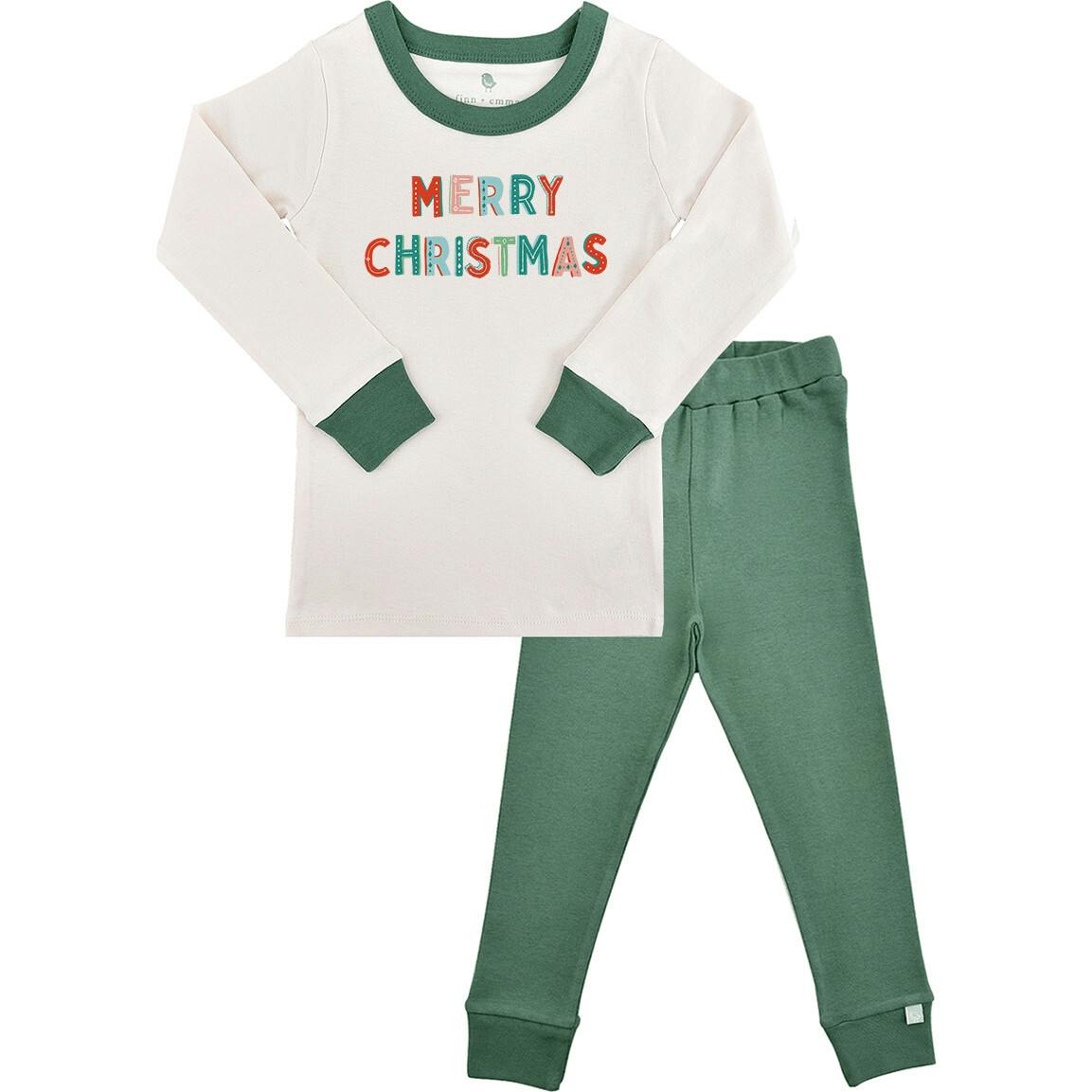 pajamas | merry christmas  green