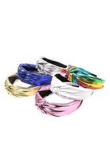 Metallic Knotted Headbands