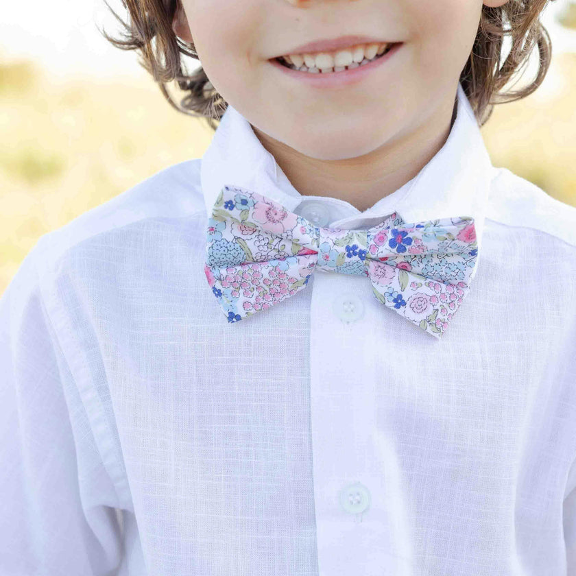 Floral Adjustable Bow Tie