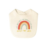 graphic bib | kindness rainbow