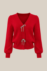 Illyria Sweater in Red