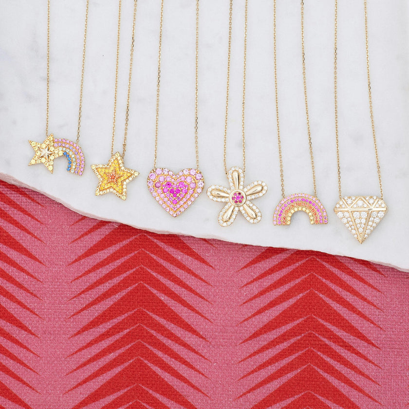 Juju Lightning Bolt Charm Necklace