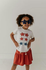 Girl's Short Sleeve Tee in Shades