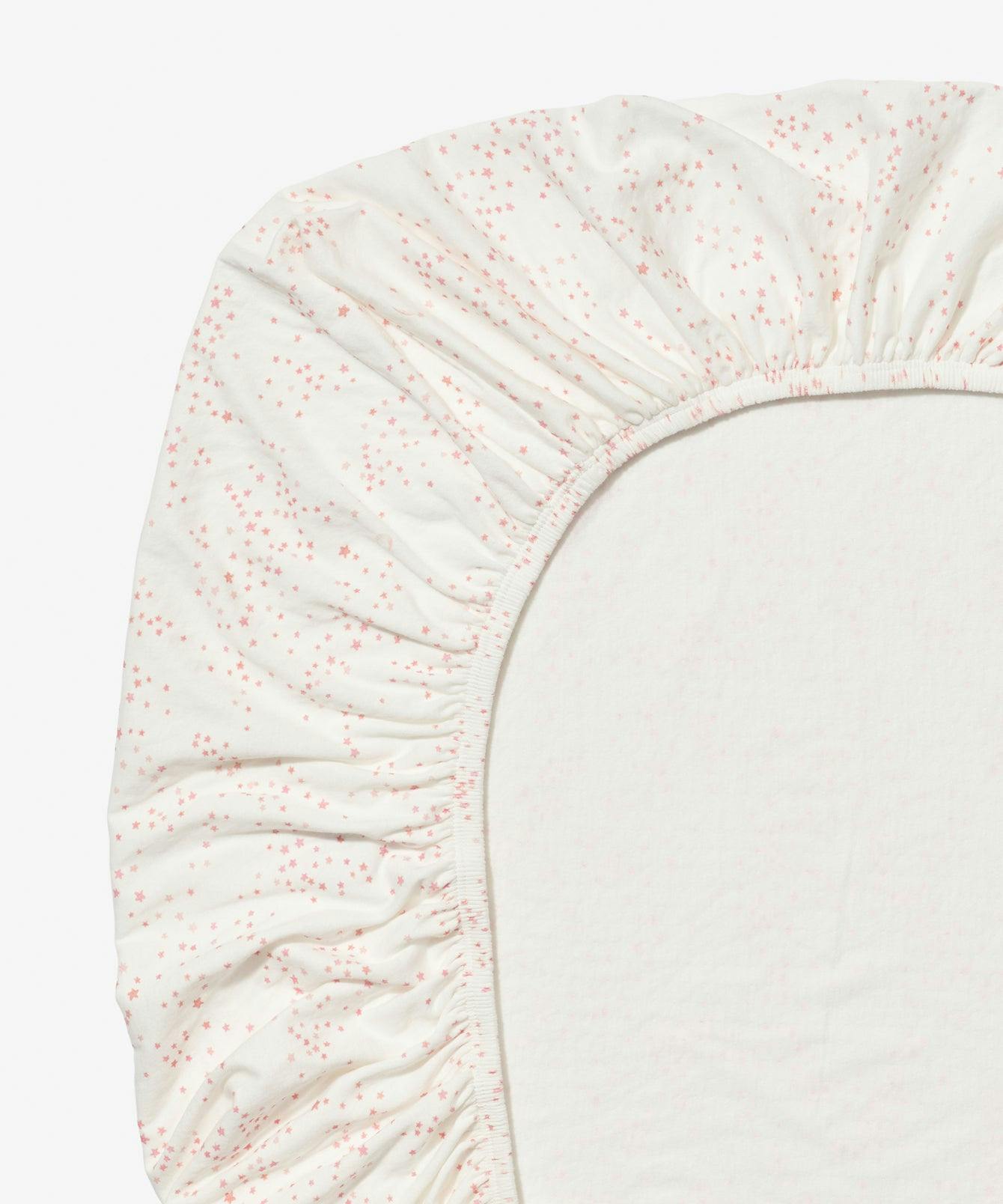 Crib Sheet, Rose Star