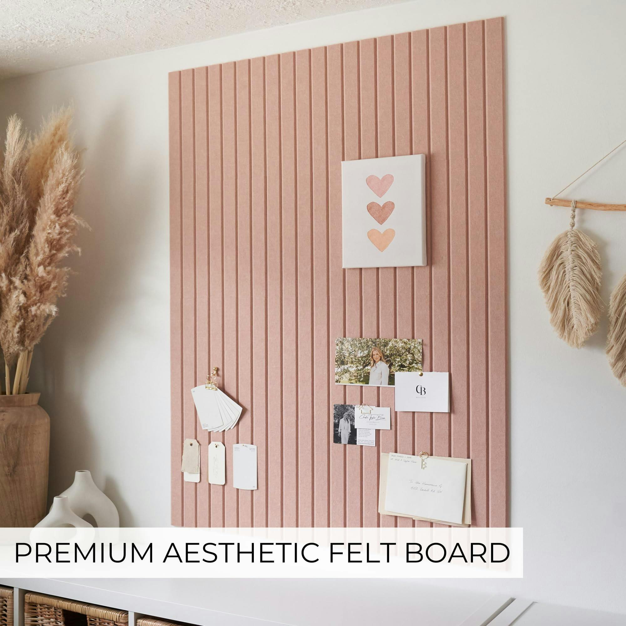Large Felt Bulletin Board - Stylish 35