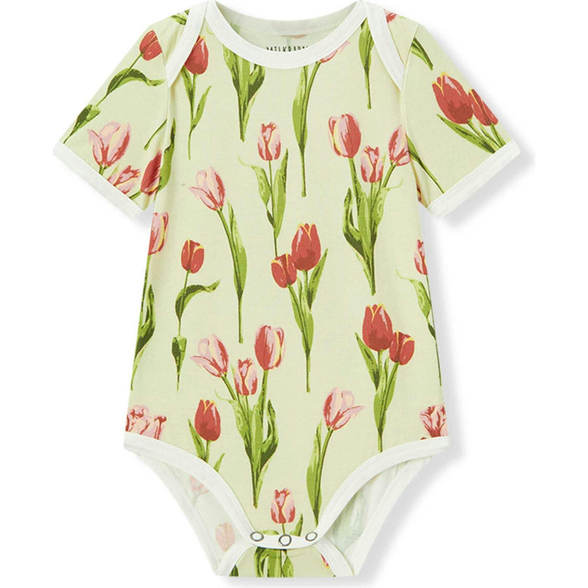 Tulip Luxe Stretch Short Sleeve One Piece