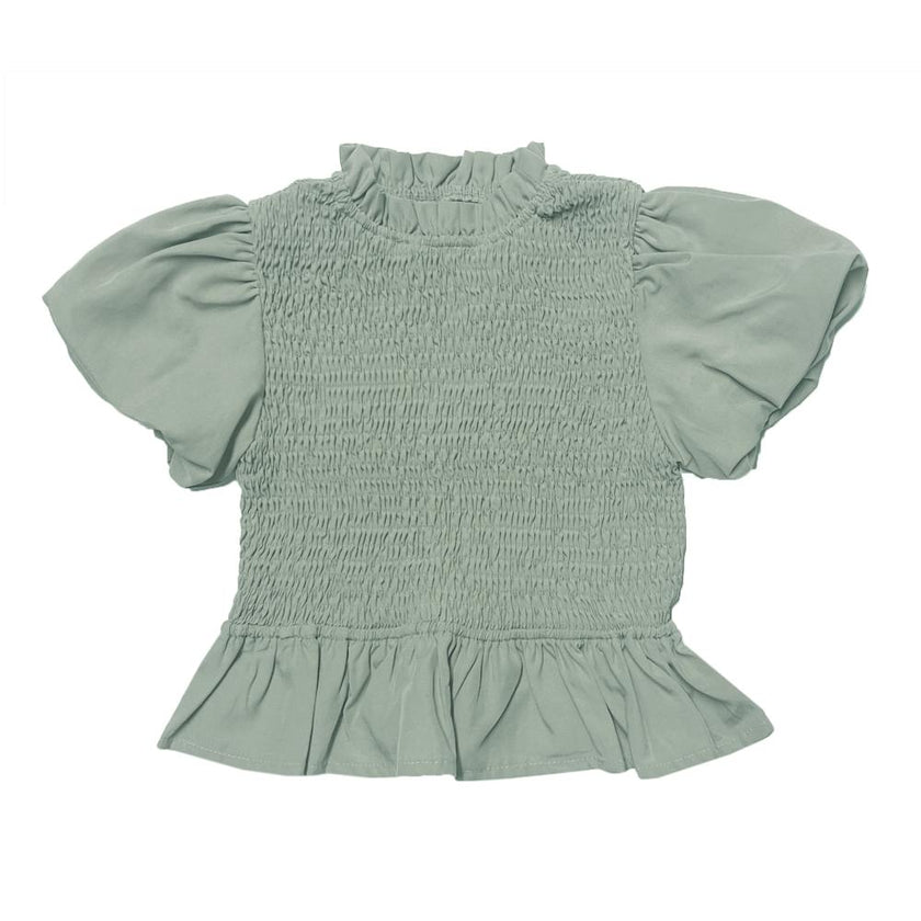 Sorien Top | Frosted Green