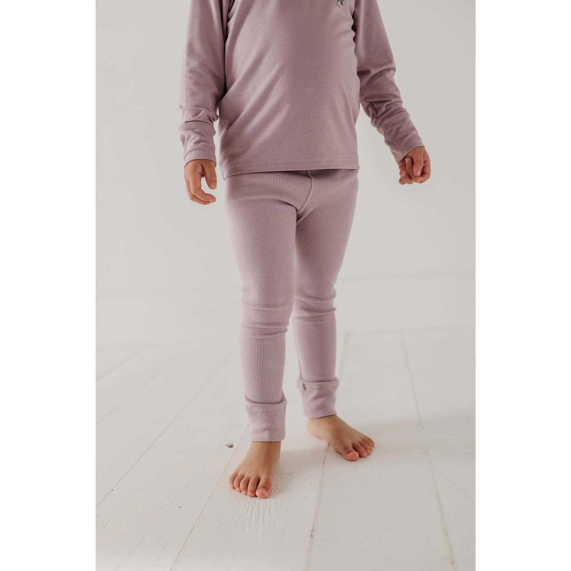 Ribbed Leggings Fern