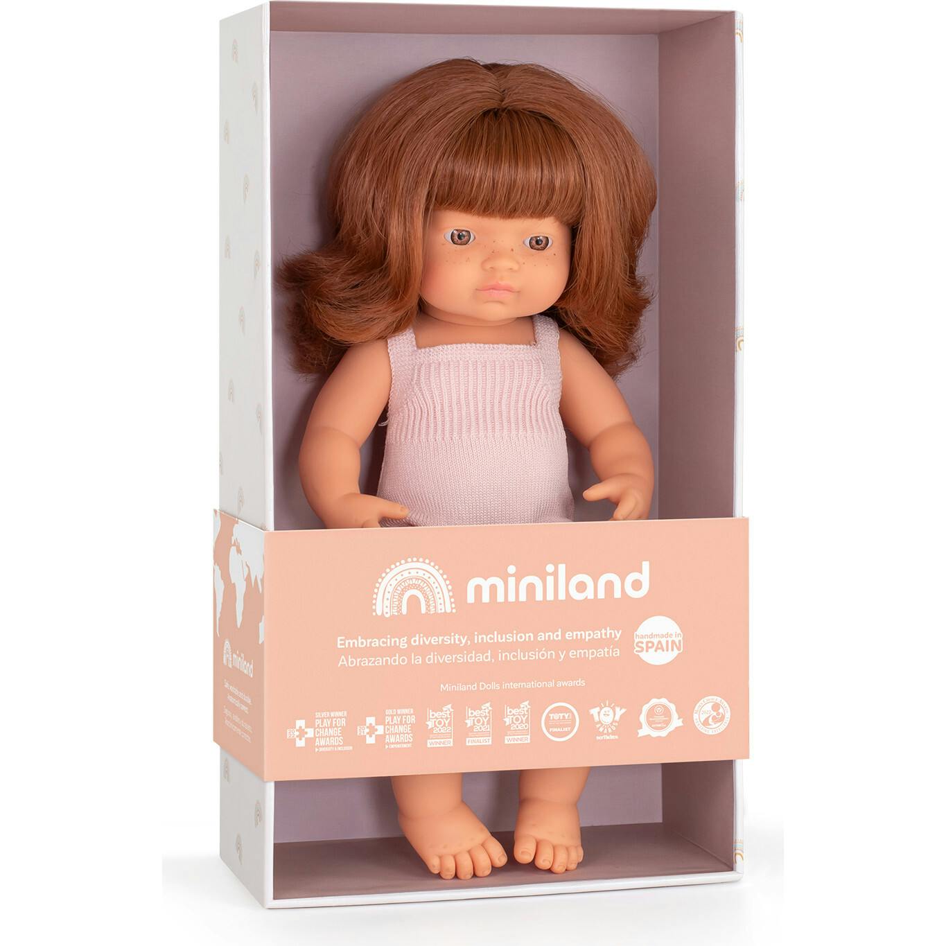Colourful Edition Collection - Baby Doll Caucasian Redhead Girl 15