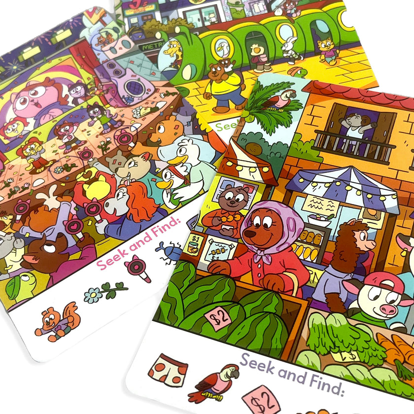 Seek and Find Activity Cards - Set of 24