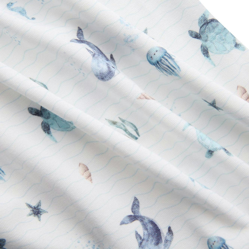 Bamboo Baby Pyjama Sleepsuit - Le Bleu
