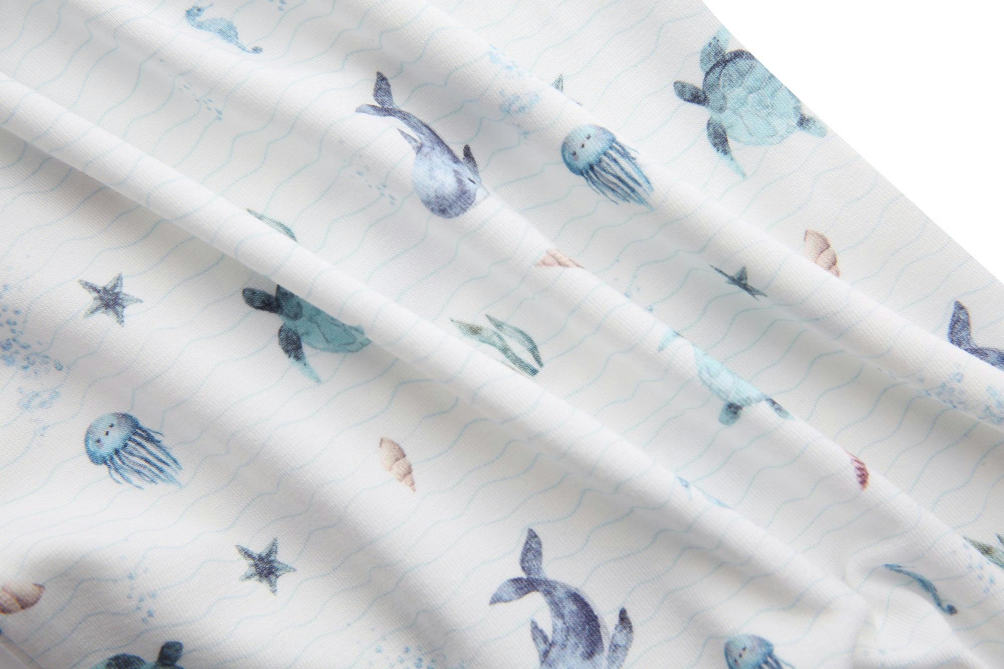 Bamboo Baby Pyjama Sleepsuit - Le Bleu