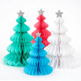 Rainbow Forest Honeycomb Decorations