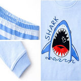 Kids and Toddlers 3 Pack Sharks/Cars/Astronauts Long Sleeve Snug Fitted Pajamas