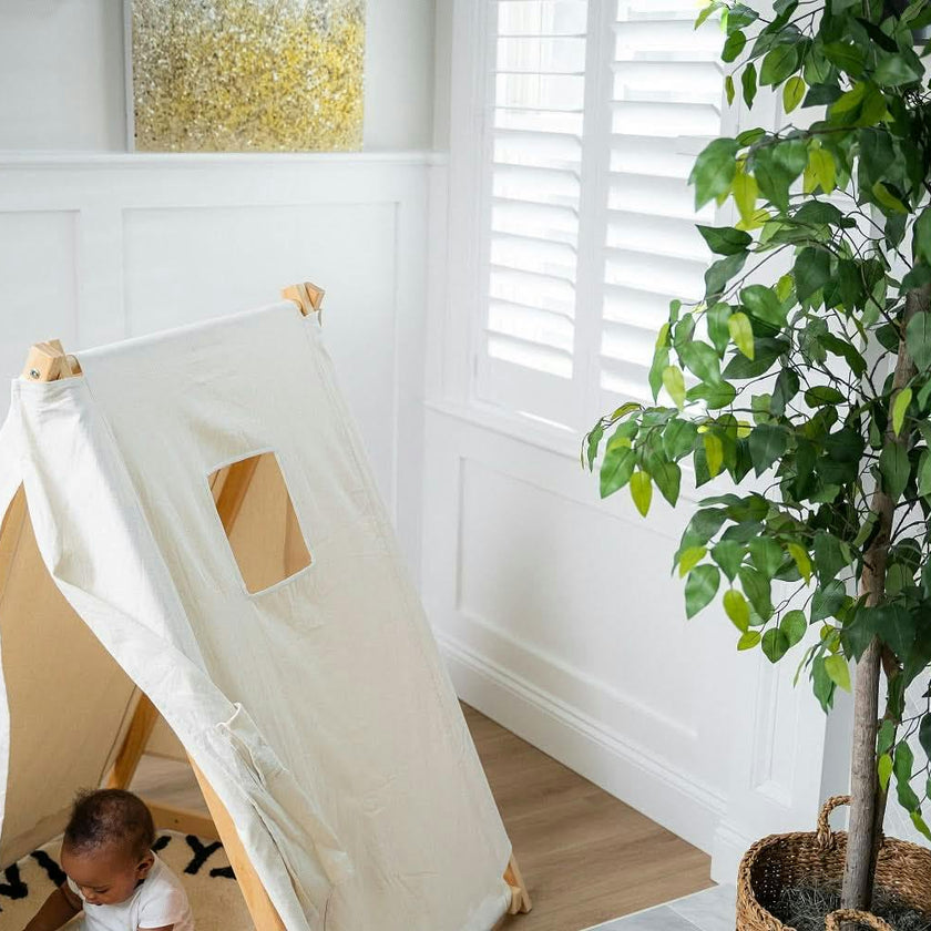 Tent Covering For Spruce - Baby and Toddler Foldable Swing Set - Swing Set Sold Separately
