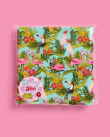 Tropical Napkins - 24 wavy paper napkins