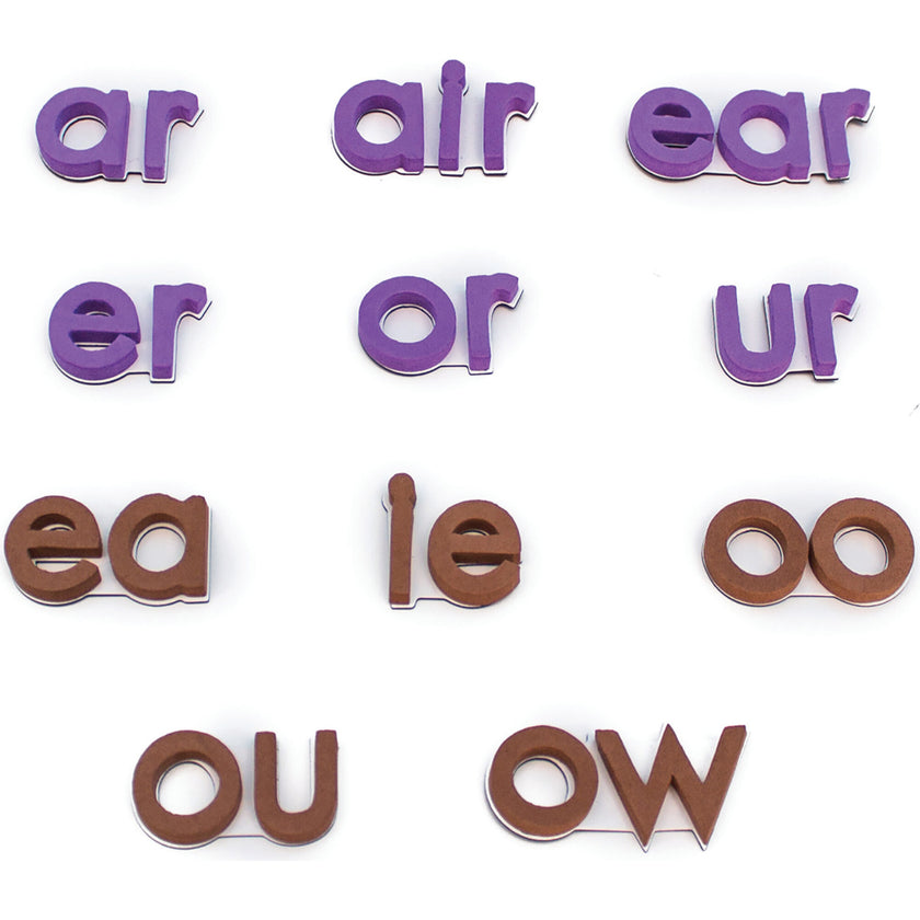 Rainbow Vowels - Magnetic Activities Learning Set