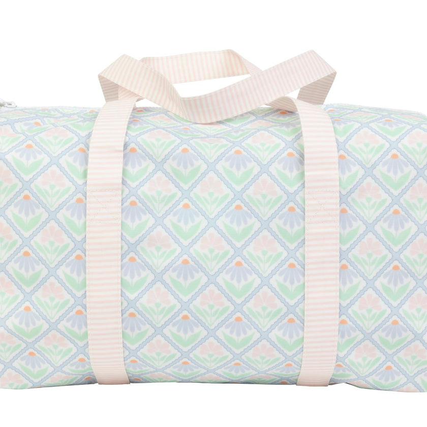 The Duffle Bag in Pastel Floral