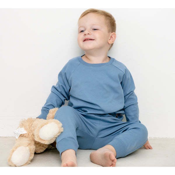 Teddy Bear Jogger Set — Winward Blue