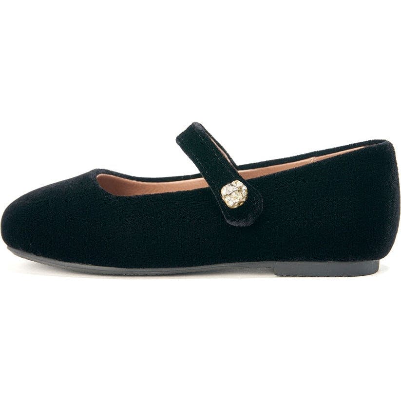 Whitney Velvet Square-Toe Mary Jane Shoes