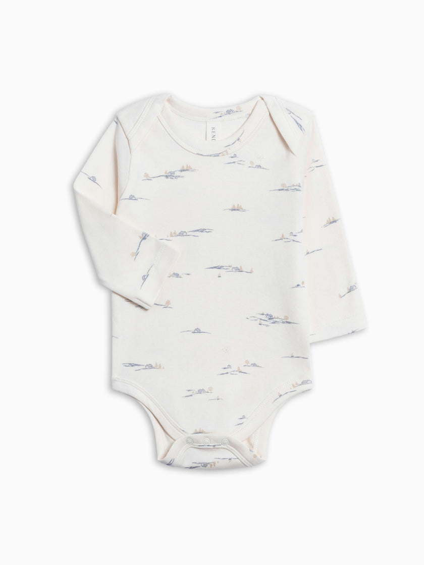 Organic Infant Layette Winter Top and Pant Bundle