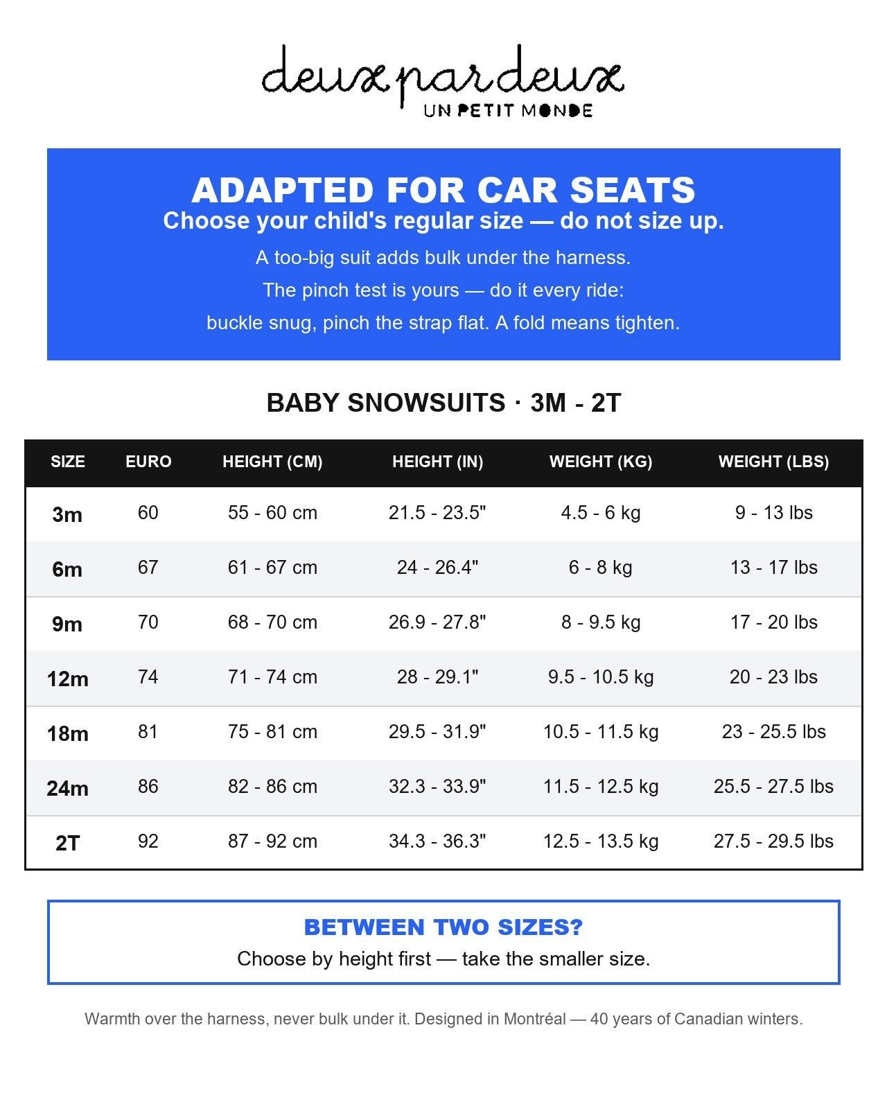 Baby One Piece Snowsuit Adapted For Car Seats Cool Dark Grey