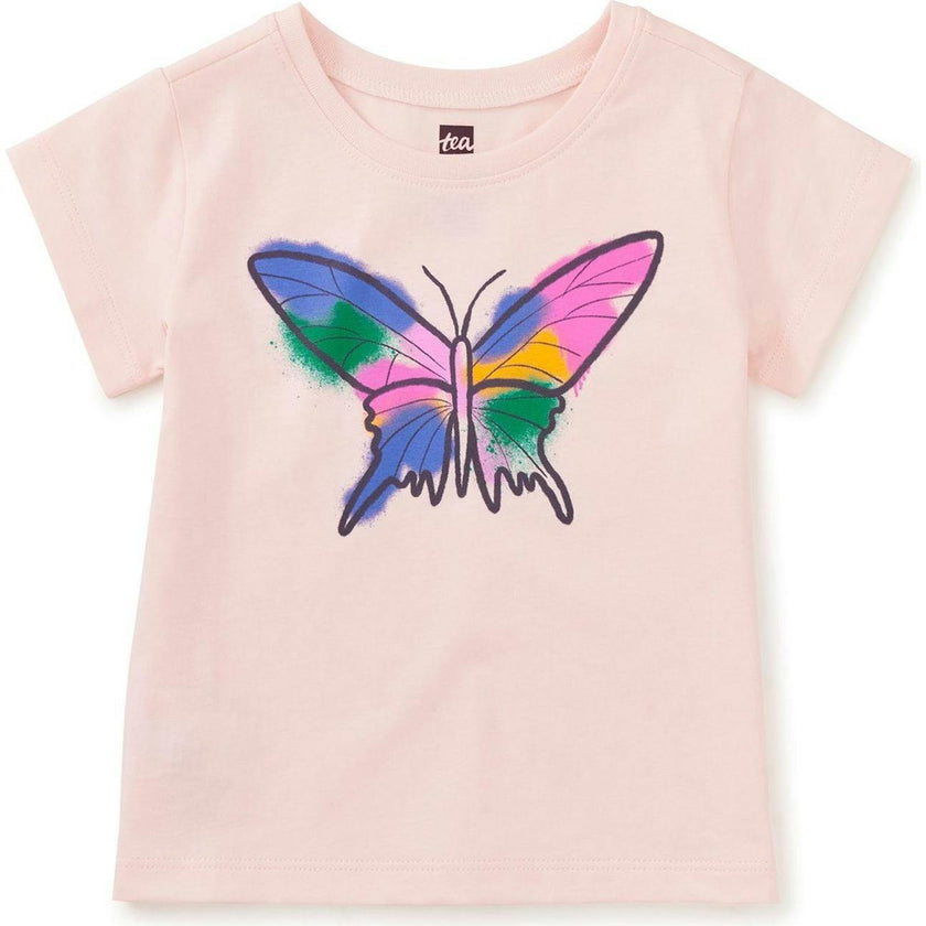 Graffiti Graphic Tee, Pink