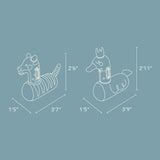Bouncing Friends | Tiger & Swan (2 Pack)