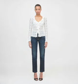 The Gabriella Top - White Lace