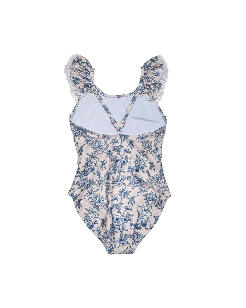 Ruffle Neckline One Piece – Sundance