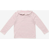 Hen T-Shirt, Rose Mini Stripe