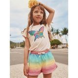 Graffiti Graphic Tee, Pink